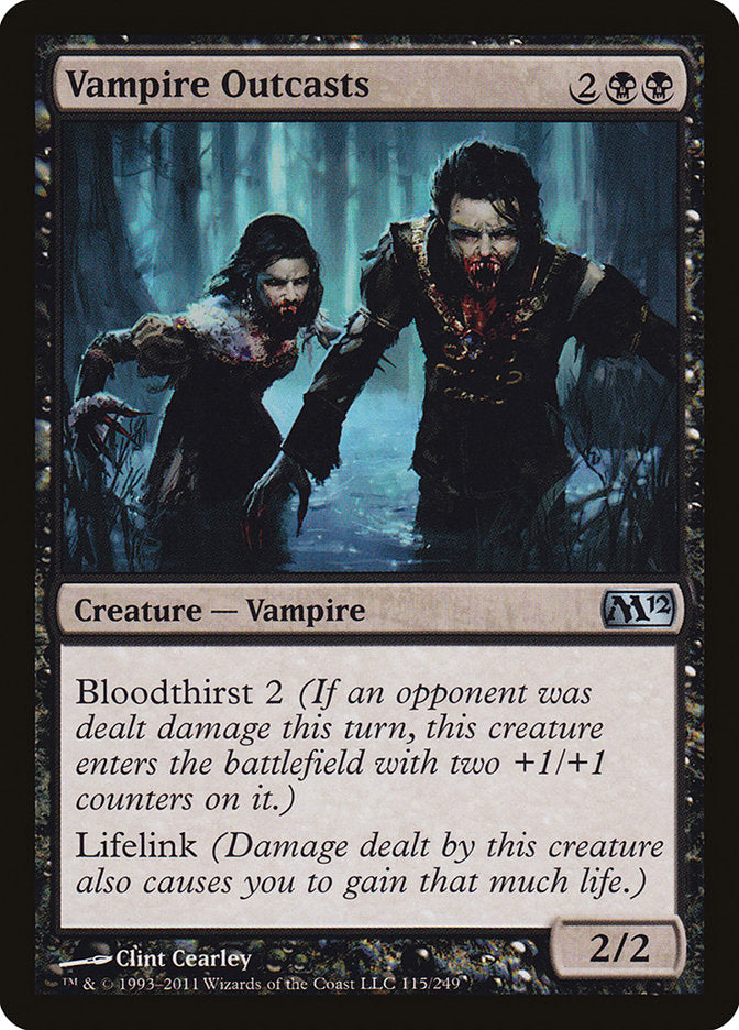 Vampire Outcasts (M12-115) [Magic 2012]