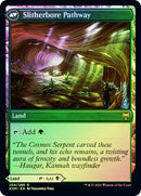 Darkbore Pathway // Slitherbore Pathway (PRE-254S) [Kaldheim Promos] Foil