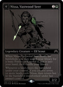 Nissa, Vastwood Seer // Nissa, Sage Animist (MEDIA-189) [San Diego Comic-Con 2015]: (originpwdfc) Foil
