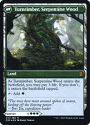 Turntimber Symbiosis // Turntimber, Serpentine Wood (PRE-215S) [Zendikar Rising Promos] Foil