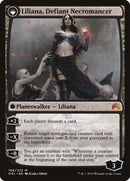 Liliana, Heretical Healer // Liliana, Defiant Necromancer (ORI-106) [Magic Origins]: (originpwdfc)