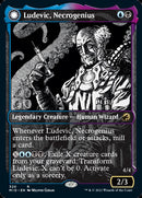 Ludevic, Necrogenius // Olag, Ludevic's Hubris (MID-320) [Innistrad: Midnight Hunt]: (Showcase, Double Faced Transform)