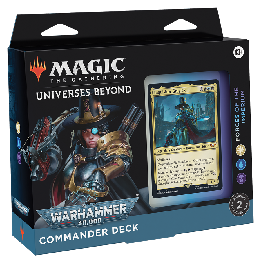 Warhammer 40K Commander Deck Forces of the Imperium