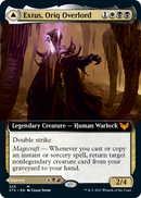 Extus, Oriq Overlord // Awaken the Blood Avatar (STX-323) [Strixhaven: School of Mages]: (Extended Art)