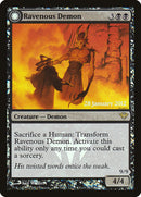 Ravenous Demon // Archdemon of Greed (PRE-71★) [Dark Ascension Promos]: (Double Faced Transform) Foil