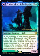Cosima, God of the Voyage // The Omenkeel (PRE-50S) [Kaldheim Promos] Foil