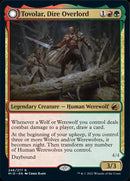 Tovolar, Dire Overlord // Tovolar, the Midnight Scourge (MID-246) [Innistrad: Midnight Hunt]: (Double Faced Transform)