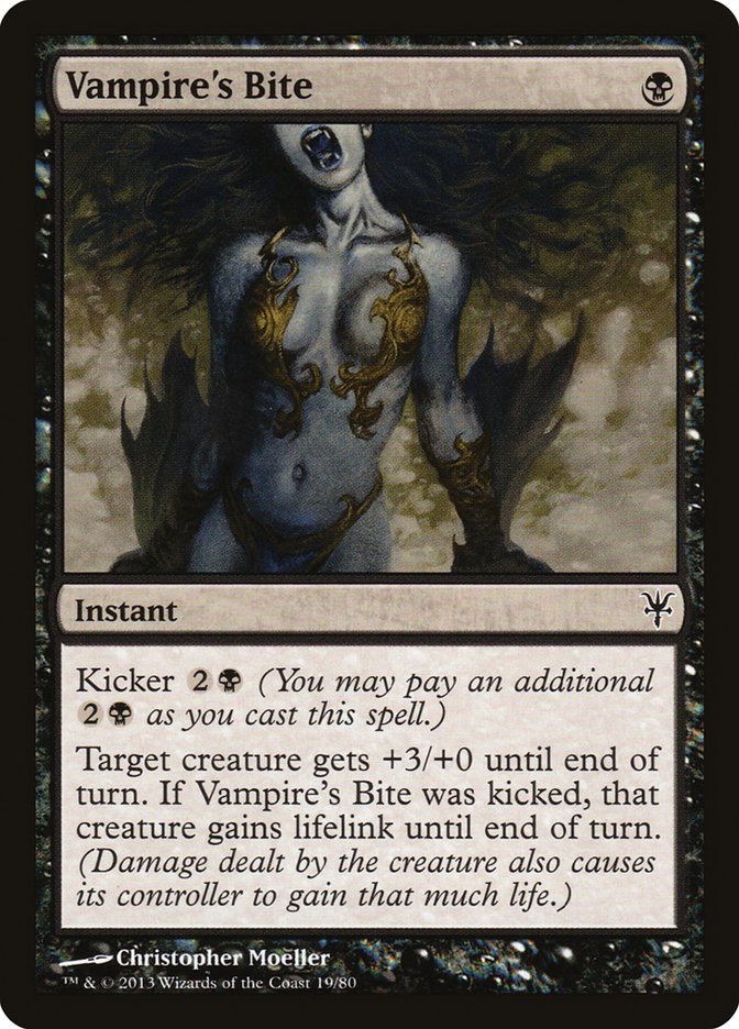Vampire's Bite (DDK-019) [Duel Decks: Sorin vs. Tibalt]