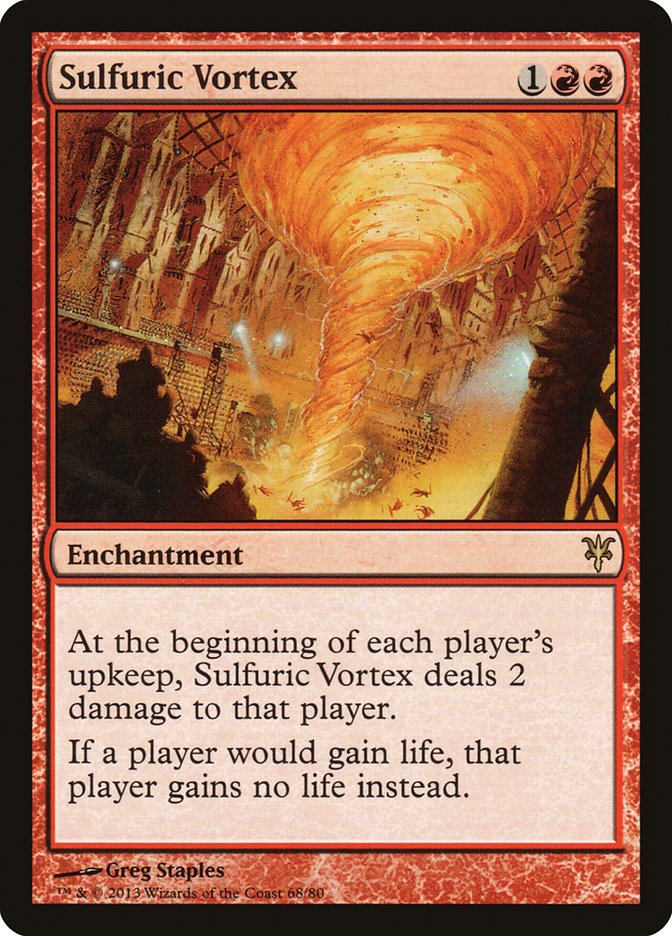Sulfuric Vortex (DDK-068) [Duel Decks: Sorin vs. Tibalt]