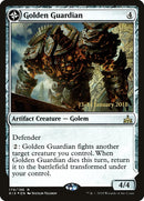 Golden Guardian // Gold-Forge Garrison (PRE-179S) [Rivals of Ixalan Promos]: (compasslanddfc) Foil