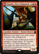 Chandra, Fire of Kaladesh // Chandra, Roaring Flame (V17-006) [From the Vault: Transform]: (originpwdfc) Foil