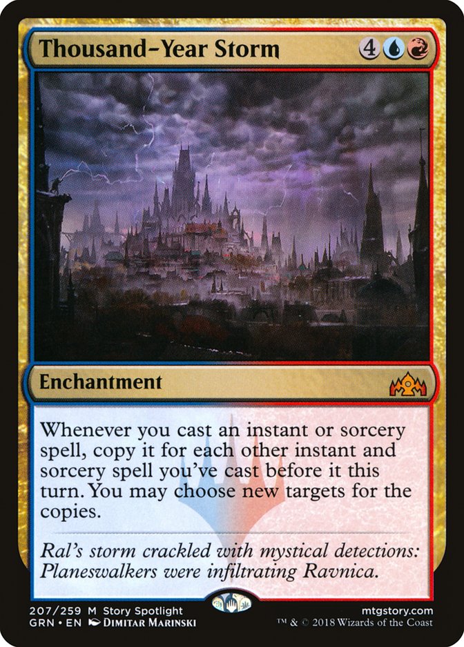Thousand-Year Storm (GRN-207) [Guilds of Ravnica]