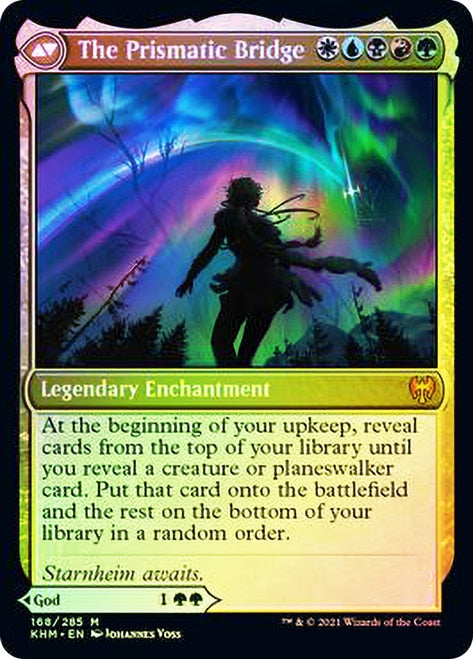 Esika, God of the Tree // The Prismatic Bridge (PRE-168S) [Kaldheim Promos] Foil