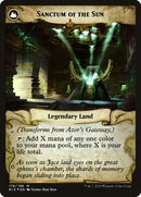 Azor's Gateway // Sanctum of the Sun (PRE-176S) [Rivals of Ixalan Promos]: (compasslanddfc) Foil