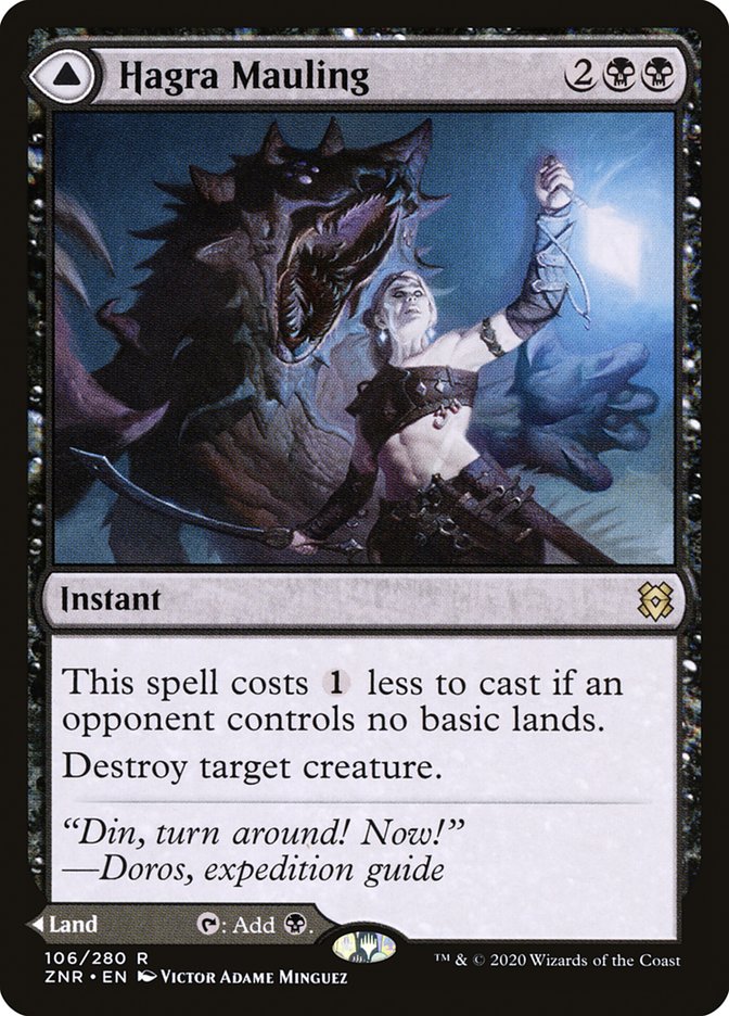 Hagra Mauling // Hagra Broodpit (ZNR-106) [Zendikar Rising]