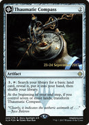 Thaumatic Compass // Spires of Orazca (PRE-249S) [Ixalan Promos]: (compasslanddfc) Foil