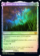 Halvar, God of Battle // Sword of the Realms (PRE-15S) [Kaldheim Promos] Foil