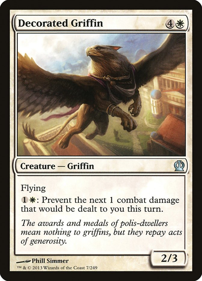 Decorated Griffin [Theros]