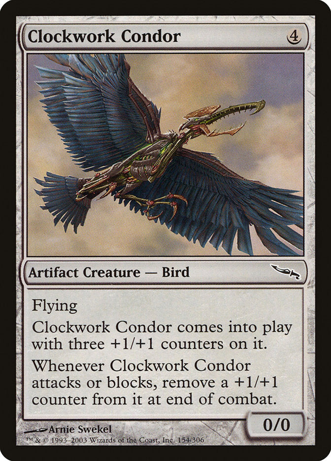 Clockwork Condor (MRD-154) [Mirrodin]