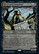 Graveyard Trespasser // Graveyard Glutton (MID-290) [Innistrad: Midnight Hunt]: (Showcase, Double Faced Transform)