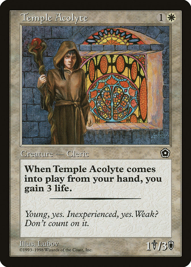 Temple Acolyte [Portal Second Age]