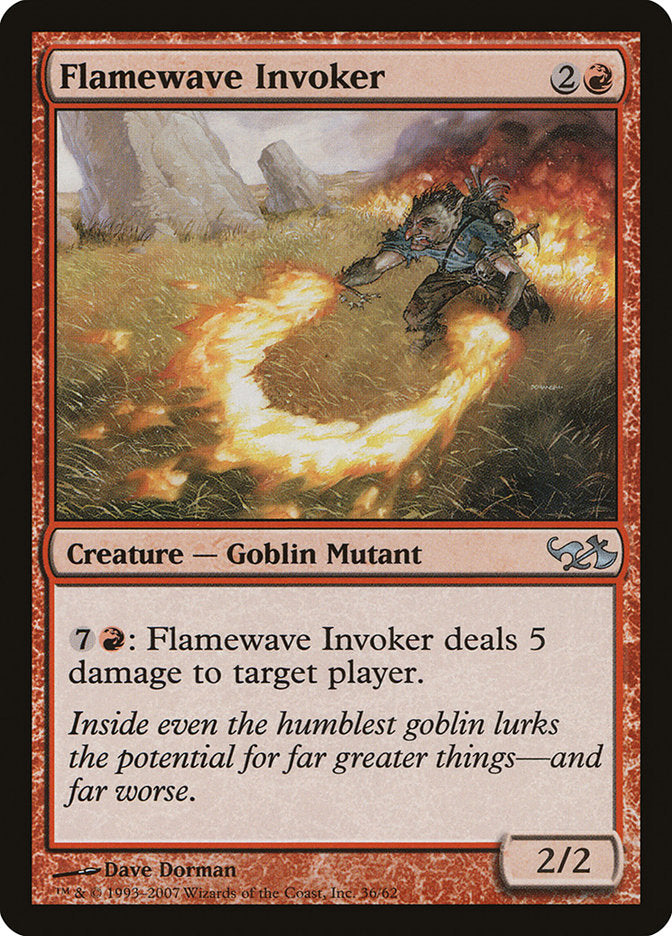 Flamewave Invoker [Duel Decks: Elves vs. Goblins]