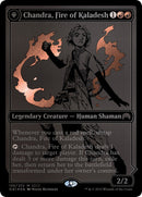 Chandra, Fire of Kaladesh // Chandra, Roaring Flame (MEDIA-135) [San Diego Comic-Con 2015]: (originpwdfc) Foil