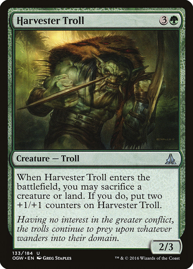 Harvester Troll (OGW-133) [Oath of the Gatewatch]