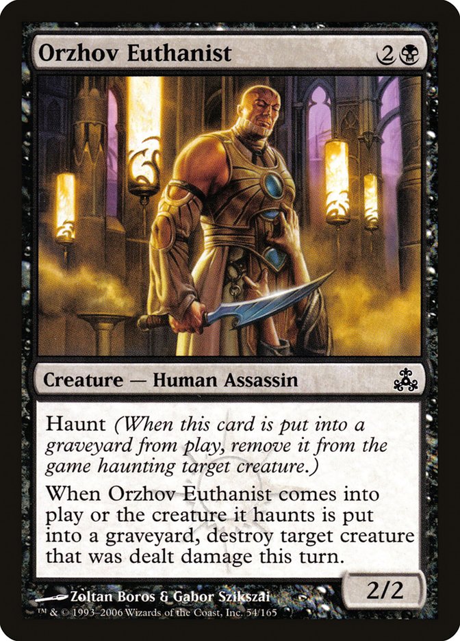 Orzhov Euthanist (GPT-054) [Guildpact]