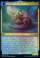 Ludevic, Necrogenius // Olag, Ludevic's Hubris (PRE-233S) [Innistrad: Midnight Hunt Promos]: (Double Faced Transform) Foil