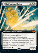 Faithbound Judge // Sinner's Judgment (VOW-348) [Innistrad: Crimson Vow]: (Extended Art, Double Faced Transform)