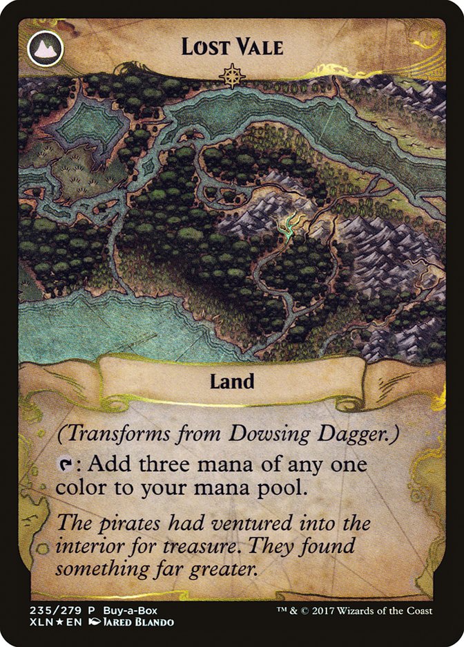 Dowsing Dagger // Lost Vale (BABP-235) [XLN Treasure Chest]: (compasslanddfc) Foil
