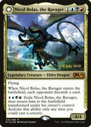 Nicol Bolas, the Ravager // Nicol Bolas, the Arisen (PRE-218S) [Core Set 2019 Promos]: (originpwdfc) Foil