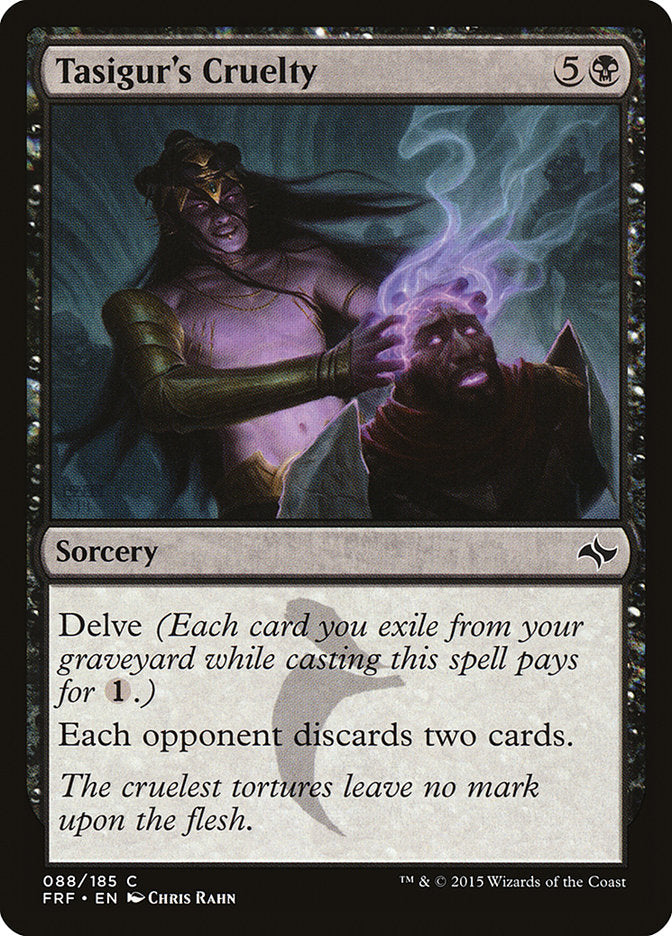 Tasigur's Cruelty (FRF-088) [Fate Reforged]