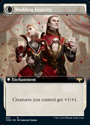 Wedding Announcement // Wedding Festivity (VOW-355) [Innistrad: Crimson Vow]: (Extended Art, Double Faced Transform)