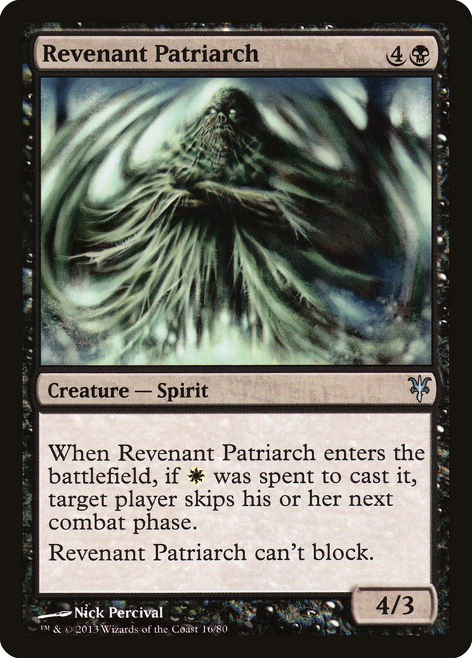 Revenant Patriarch (DDK-016) [Duel Decks: Sorin vs. Tibalt]