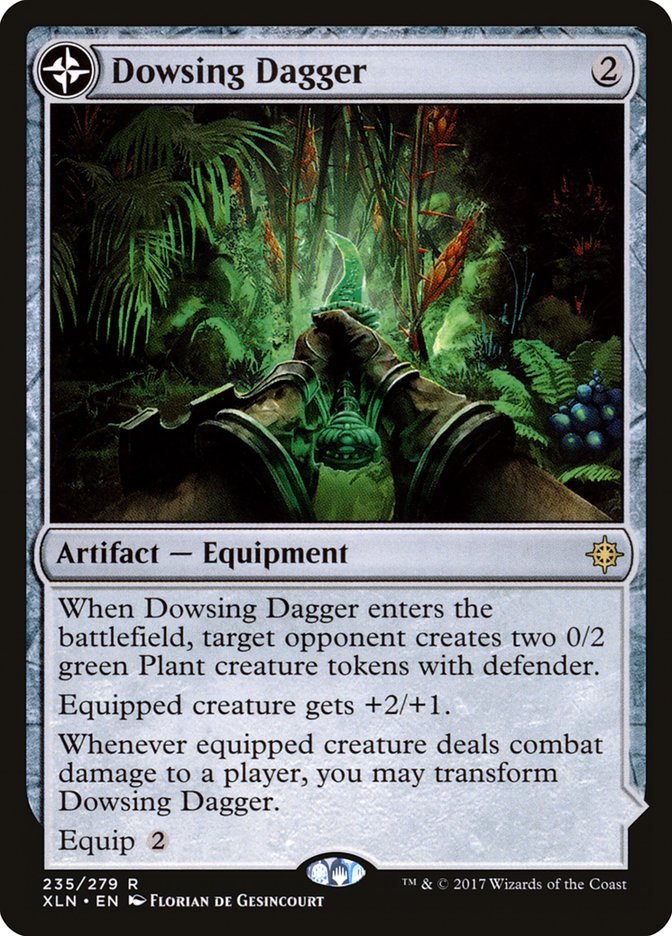 Dowsing Dagger // Lost Vale (XLN-235) [Ixalan]: (compasslanddfc)
