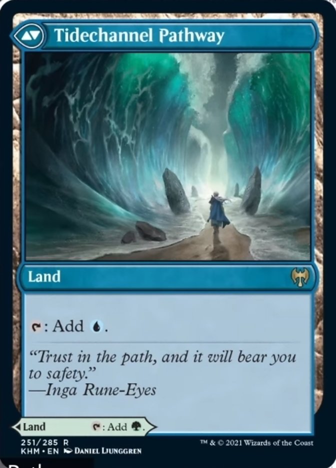Barkchannel Pathway // Tidechannel Pathway (KHM-251) [Kaldheim]
