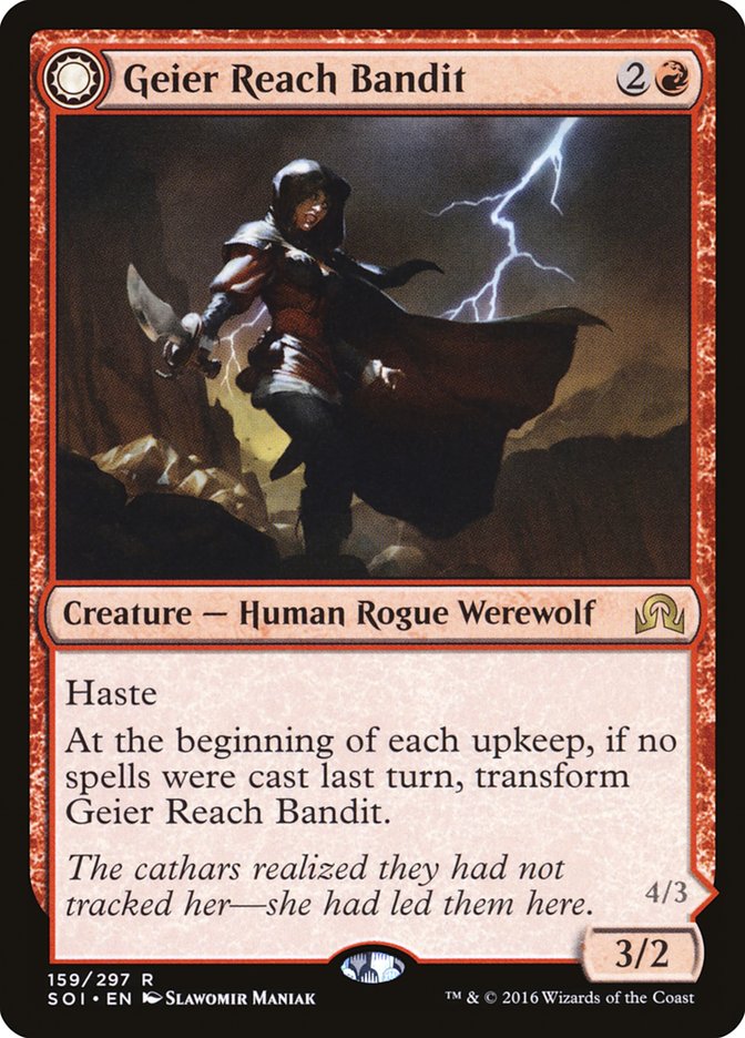Geier Reach Bandit // Vildin-Pack Alpha (SOI-159) [Shadows over Innistrad]: (Double Faced Transform)