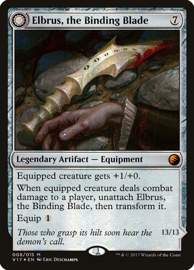 Elbrus, the Binding Blade // Withengar Unbound (V17-008) [From the Vault: Transform]: (Double Faced Transform) Foil