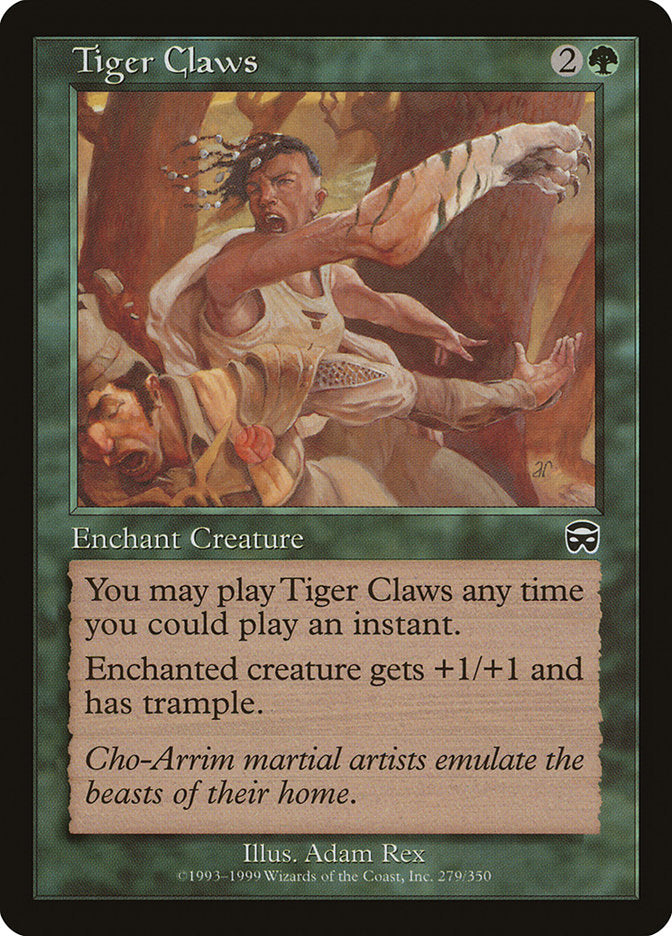 Tiger Claws [Mercadian Masques]
