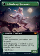 Avabruck Caretaker // Hollowhenge Huntmaster (VOW-384) [Innistrad: Crimson Vow]: (Extended Art, Double Faced Transform)