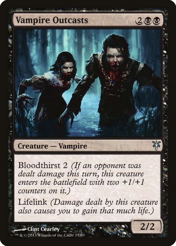 Vampire Outcasts (DDK-015) [Duel Decks: Sorin vs. Tibalt]