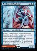 Torrent Sculptor // Flamethrower Sonata (STX-159) [Strixhaven: School of Mages]