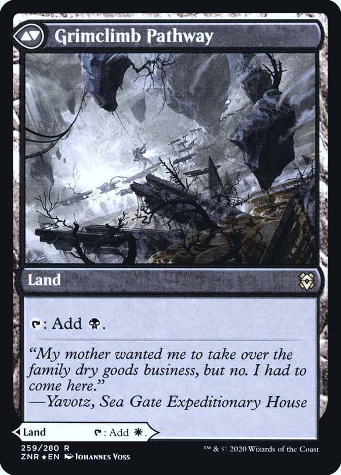 Brightclimb Pathway // Grimclimb Pathway (PRE-259S) [Zendikar Rising Promos] Foil