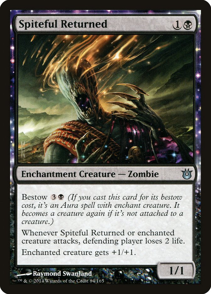 Spiteful Returned (BNG-084) [Born of the Gods]: (enchantment)